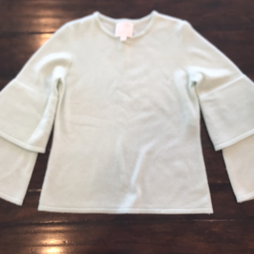 Sail to sable mint green sweater